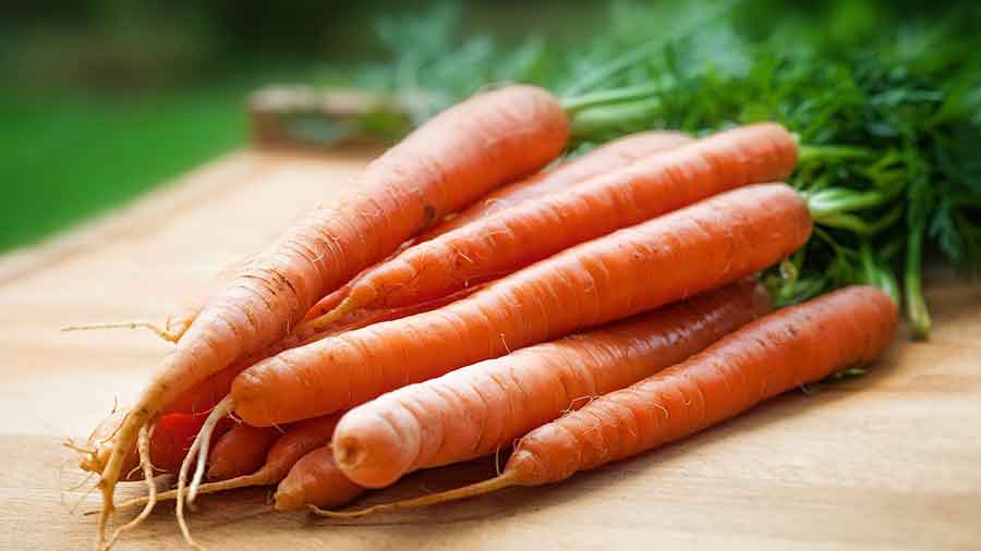 carrots in the kitchen